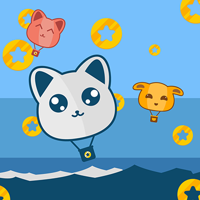 Kitten Balloon 1.5